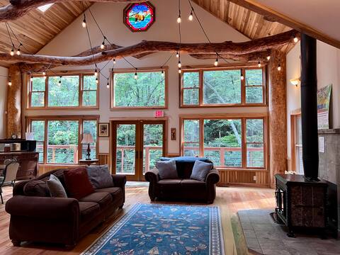 Escape to the Mountains & Stay by a Rushing Stream