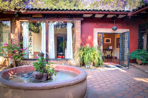 Beautiful Hacienda in Garden Oasis