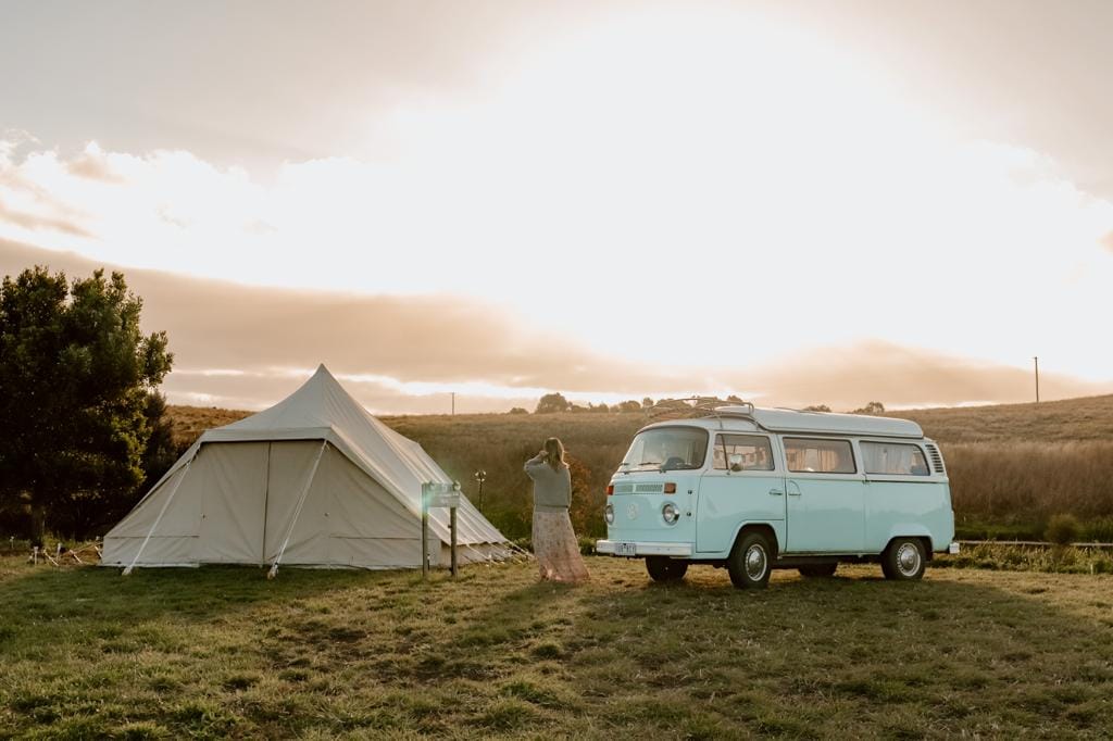 Successful Airbnb property: Glamping "Dragonfly" River Eco Tent in City Of Warrnambool