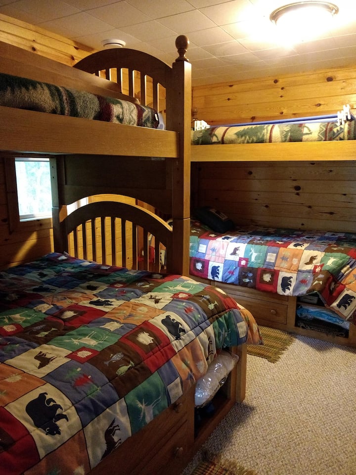 2nd bdrm has two sets of bunk beds and accommodates 4 people