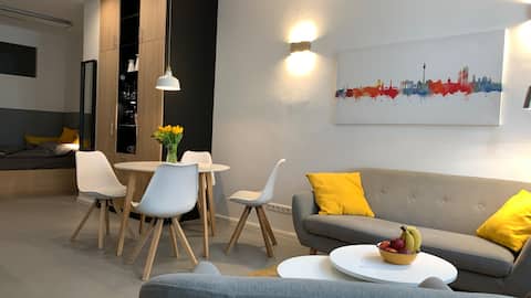 Beliebte Airbnb-Anzeige: Modern apartment in the Auertriangle in Friedrichshain