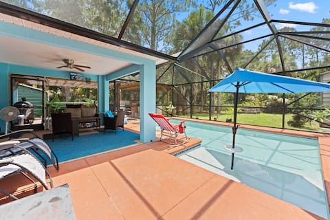 Cocoa Oasis Heated Pool Fenced Yard 》Pet Friendly!