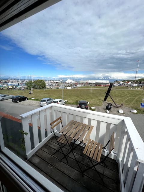 Apartment in Gilleleje Harbor with balcony