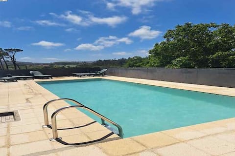 Rustic house with pool and estate in Costa da Morte