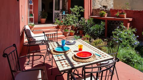 Genius Loci. Cozy house with garden.