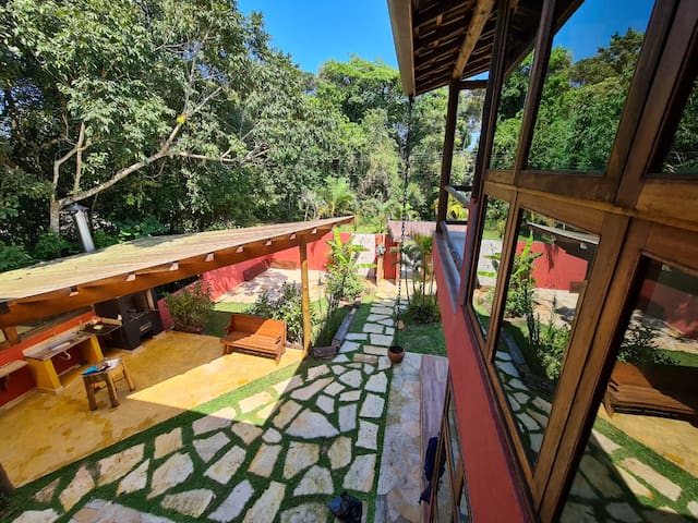 Entire home with 4 bedrooms in São Sebastião - 4 En-Suites with Balcony - Ycatu Beach House