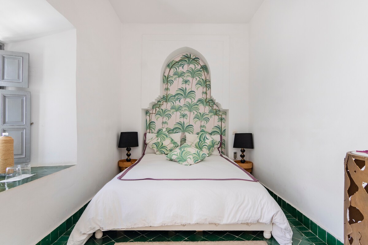 Spavaća soba s palmama 