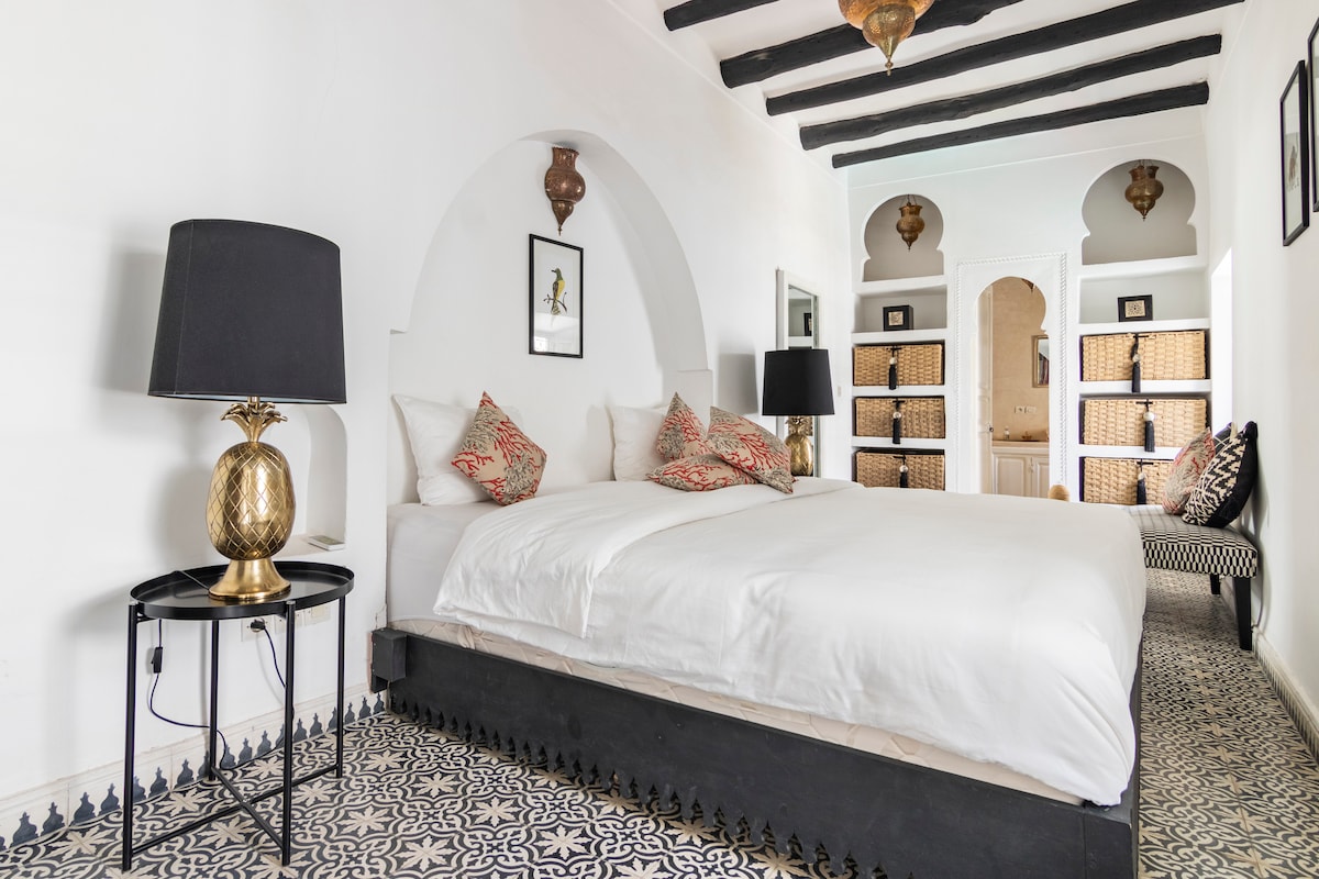 Koraljna spavaća soba