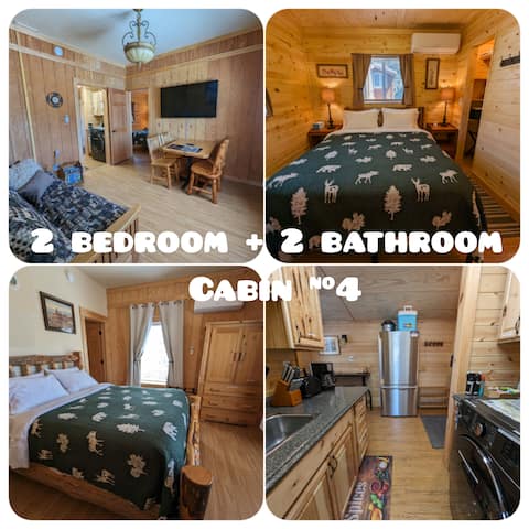 Yellowstone's Treasure cabin #4,  2 br + 2 bath