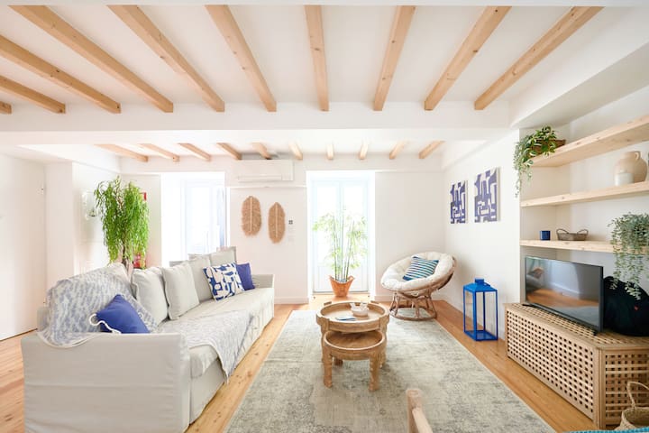 Charming Flat with huge private Terrace & Parking