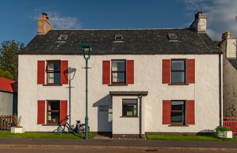 Campbell House, Shieldaig with stunning views