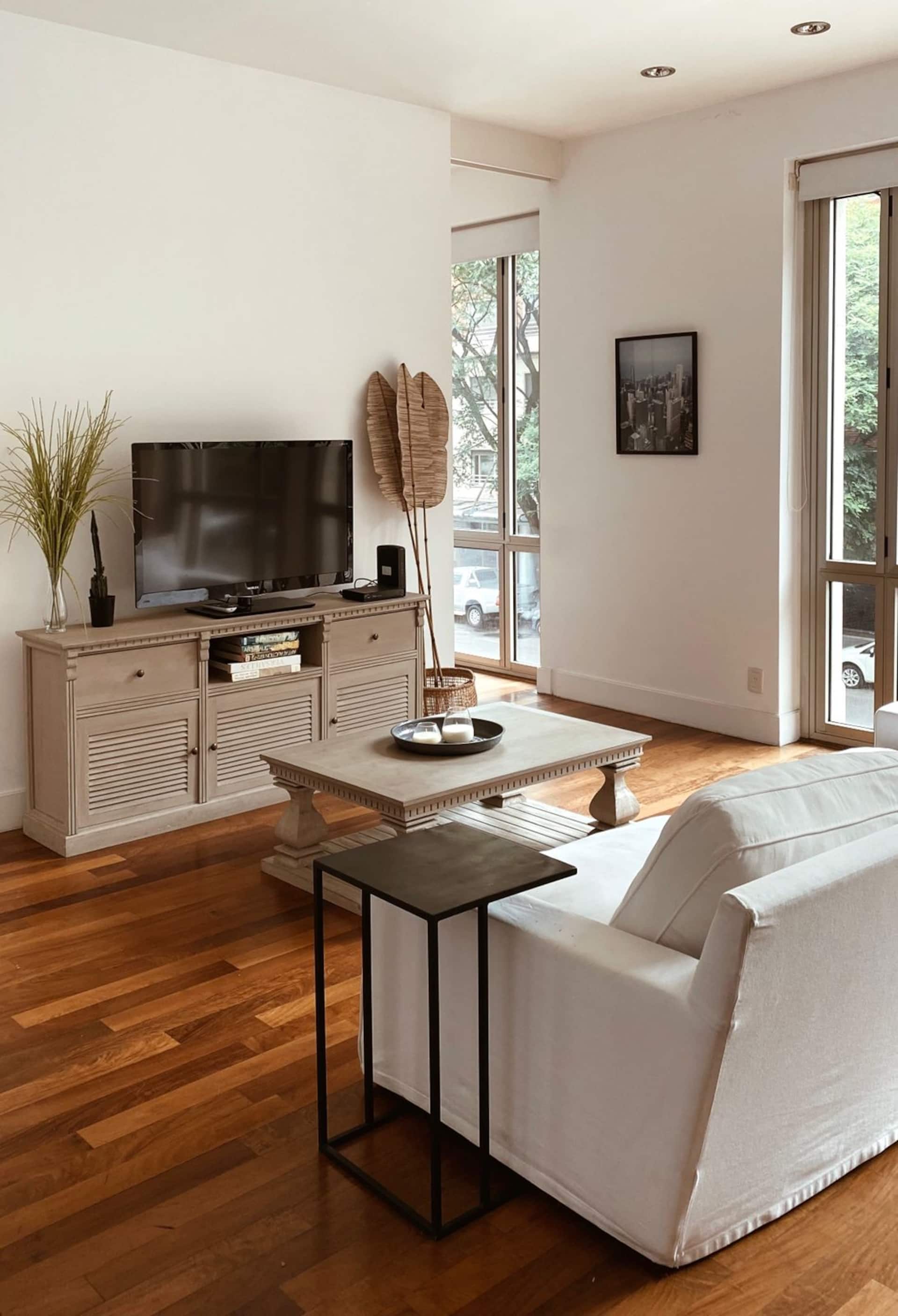 Apartamento de 1 quarto em frente a Puerto Madero, 80 m²