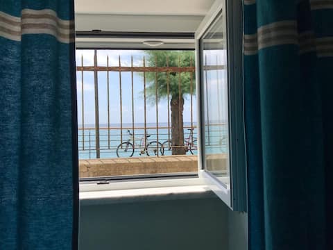 Popular Airbnb listing: Beachfront condo, Monterosso in Monterosso Al Mare