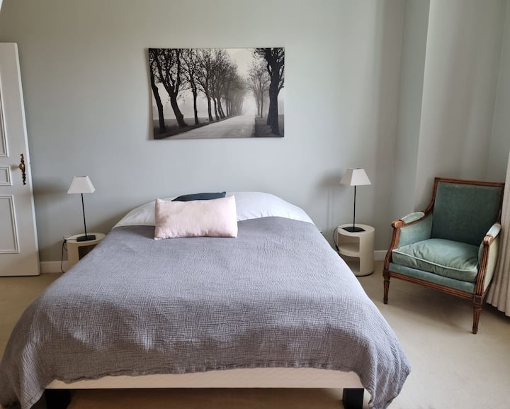 Habitación con vista al prado, cama de 160 cm