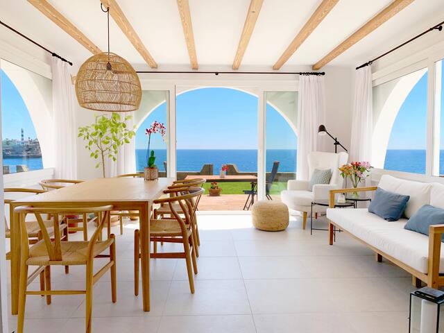 Mediterranean style home with breathtaking views