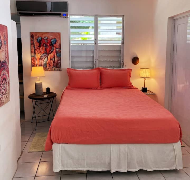 Vieques Hilltop CasitaOcean View, Walk to Ferry Houses for Rent in