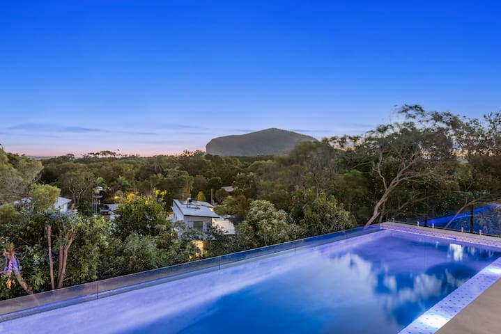 Modern Industrial Beach House with Ocean Views