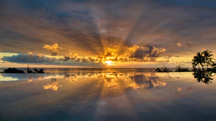 Kona Estate: Infinity Pool, Ocean Views, Orchard