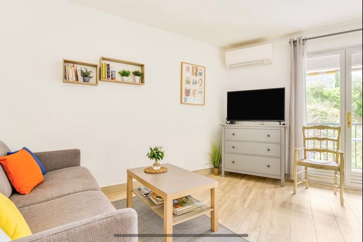 Appartement F2 150 M De La Plage Parking Piscine - Collioure