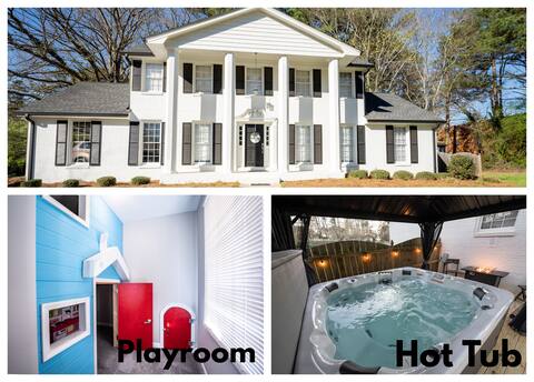 CharmingHome Next 2 StoneMountain Park w/ playroom