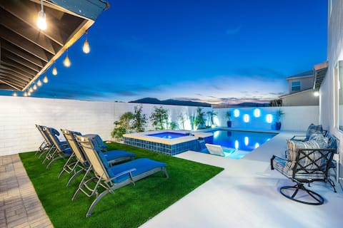 Mediterranean Villa w/ EPIC GAME ROOM, Pool & Spa