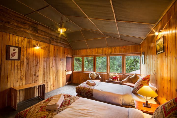 Single cottage interior 