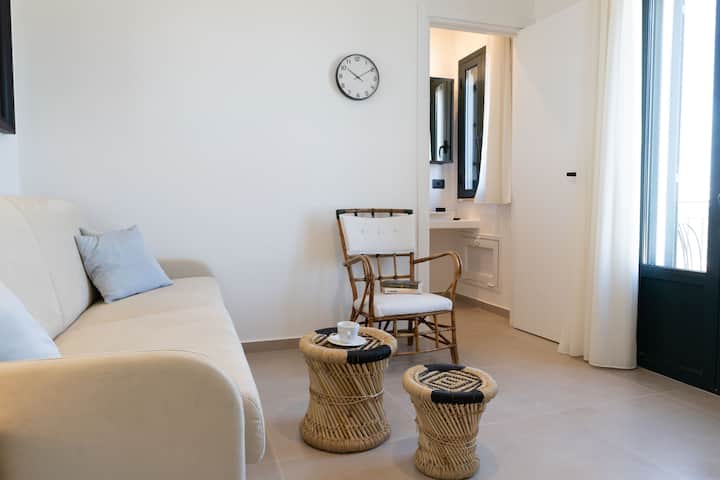 Salon avec vue sur la mer