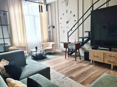 City center luxury 150m2 aprt near Grand Mir hotel