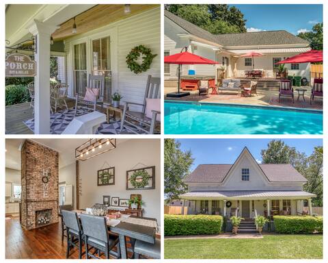 Cozy DT Cottage; Hottub & Pool; Porch & Fire pit