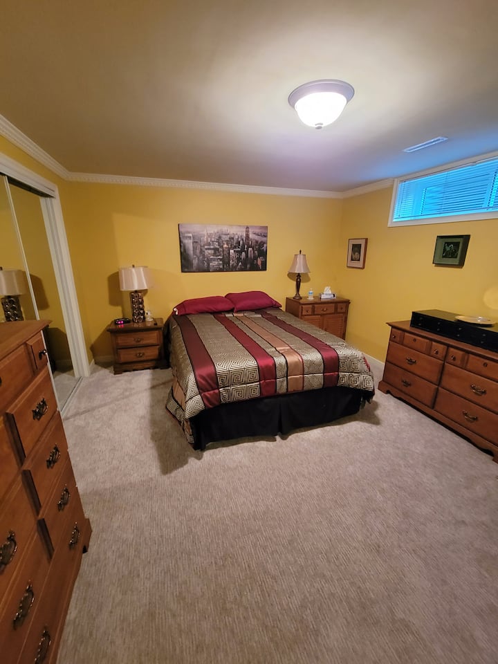 Camera da letto confortevole