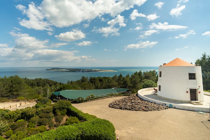 Windmill with stunning sea views