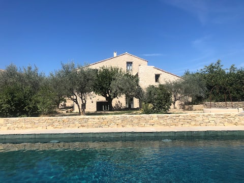 Old house with swimming pool (Provence - Ventoux)