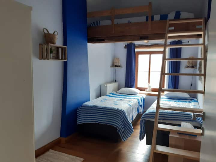 Klimatizirane spavaće sobe „Hirondelles”