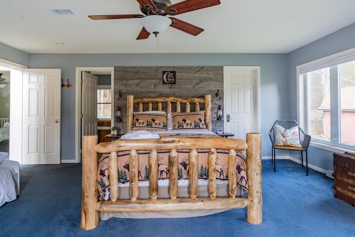 Master bedroom upstairs