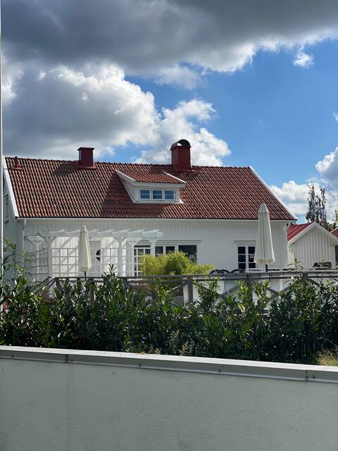 West coast pearl with pool 1000 m from swimming and sauna