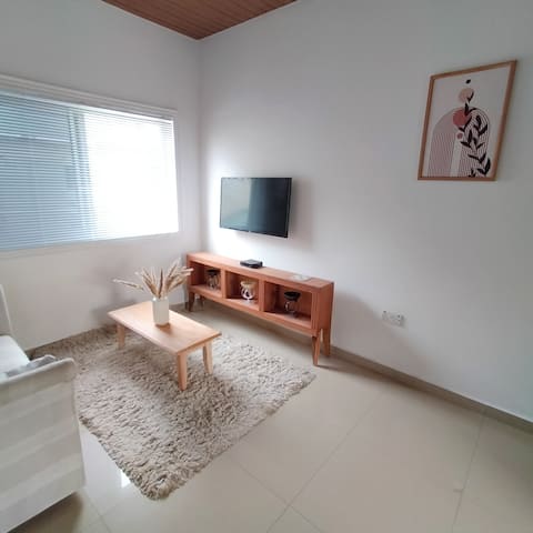 Fully Equipped 1BR: Security, Standby Generator