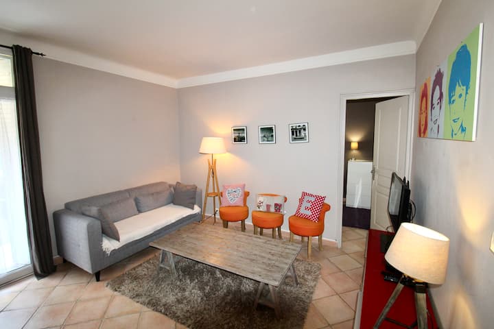 Appartement Climatisé - 2 Chambres - Centre Ville - Aix-en-Provence