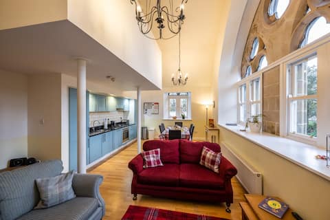3-bedroom Loch Ness apartment in former Abbey!