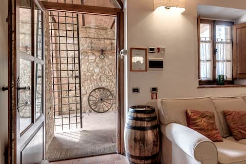 Top Airbnb: I Melograni del Chianti - Apt. Mangiatoia 2BR a Poggibonsi