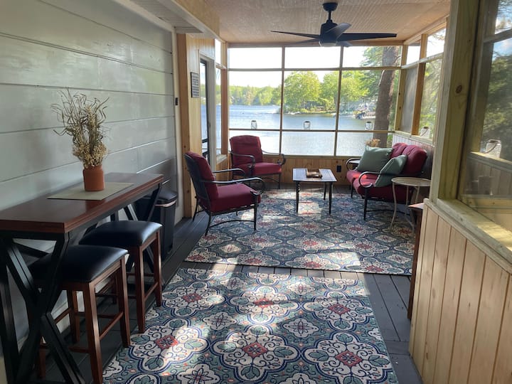 Lovely cottage on Sunrise Lake, Middleton, NH. Cottages for Rent in