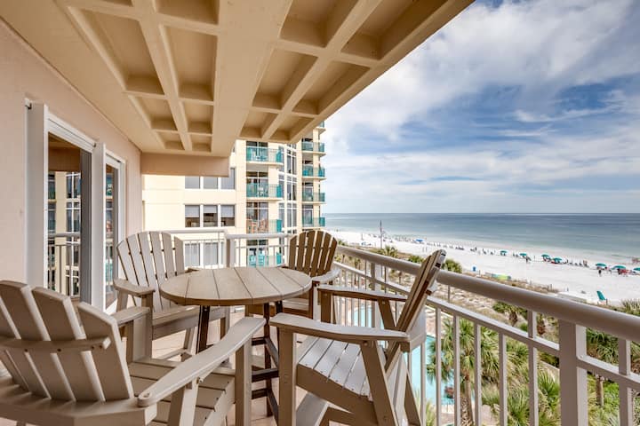 Destin Towersactualizado Frente A La Playa  Observación De Delfinesswimtvcurved Tv - Destin, FL