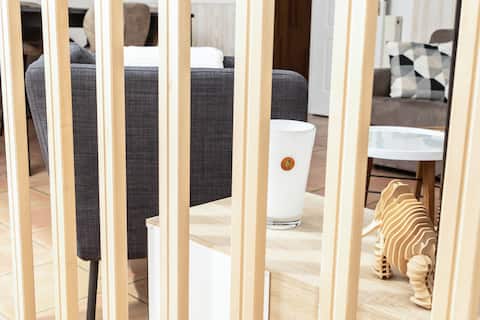 Top performing Airbnb: Spacious Apartment between Saint-Malo and Cancale in Saint Méloir Des Ondes