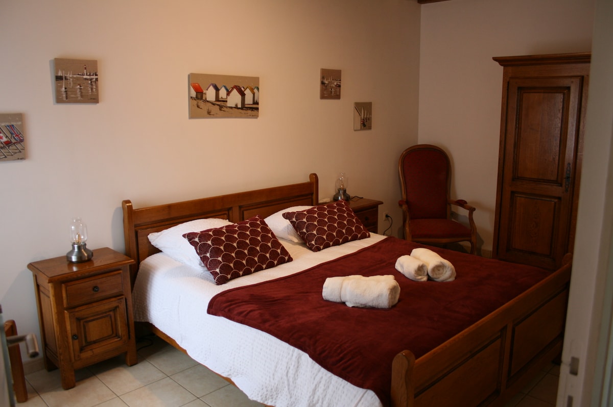 Le gîte , chambre 1 rdc