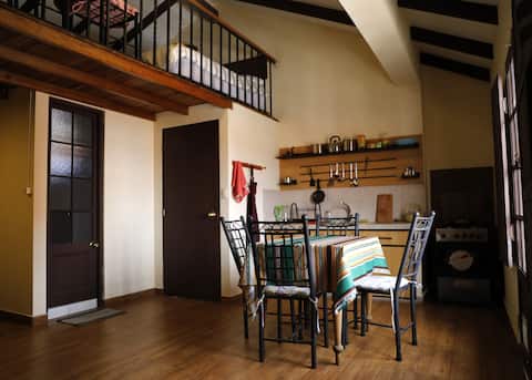 Beautiful two stories Colonial apartment.