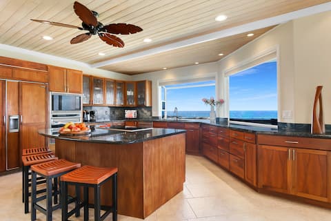 Oceanfront Sunset Beach House with private pool