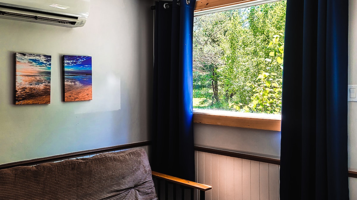 加热泵空调和双人蒲团床