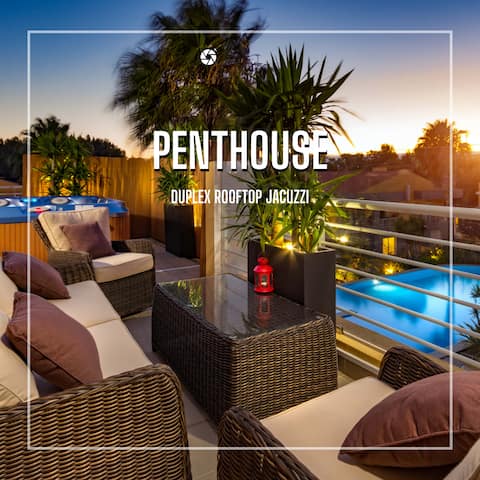 Successful Airbnb property: Penthouse Duplex Rooftop Jacuzzi 4 Room 6 bed 8ppl in União Das Freguesias De Cascais E Estoril