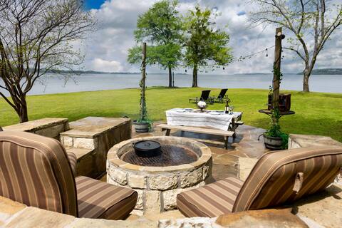 Three cottage properties lakefront side by side