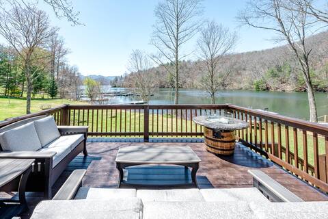 Waters Edge Lakefront Cabin - w Private Dock