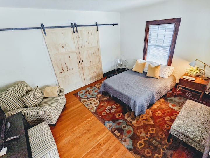 First Floor Bedroom #2 ( room darkening curtains added)